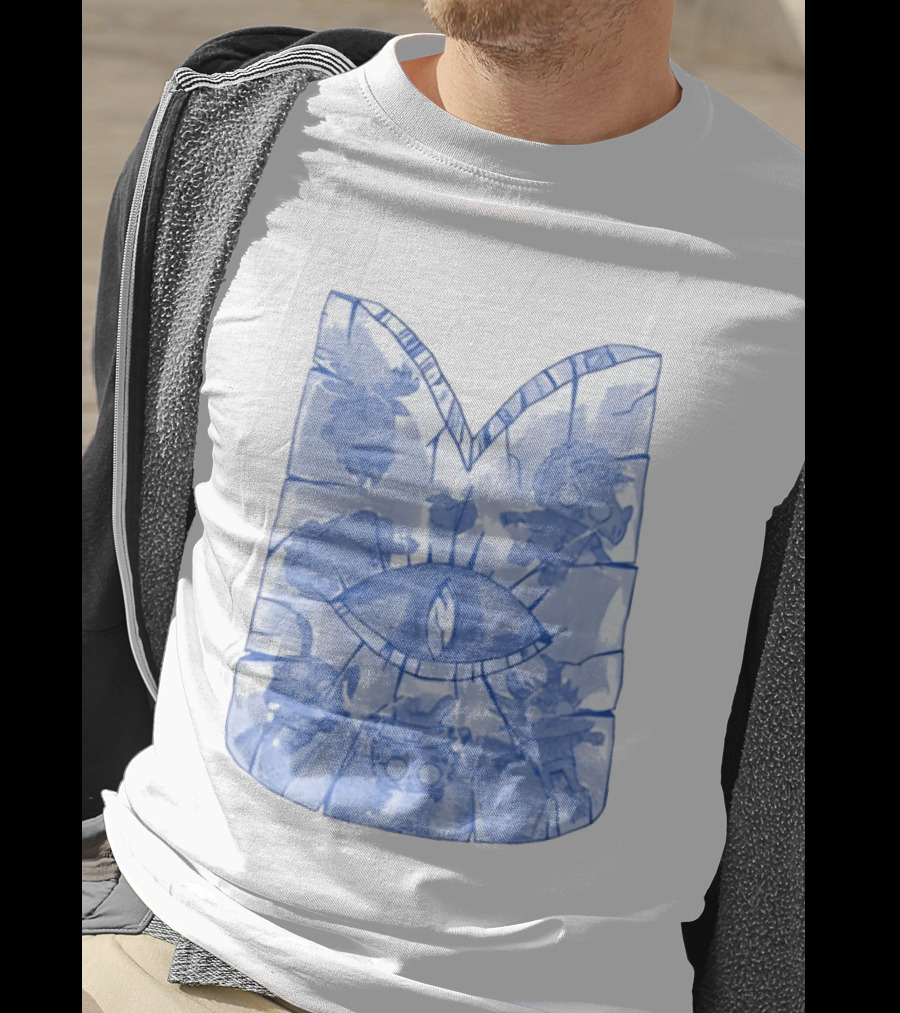 Cult Of The Lamb Ice Crown Eye Symbol Characters T-Shirt