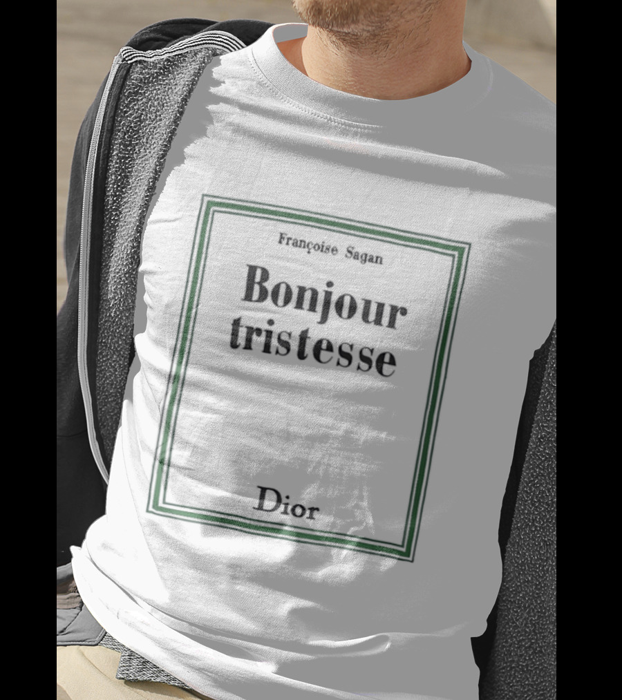 Françoise Sagan Bonjour Tristesse Dior Collaboration T-Shirt