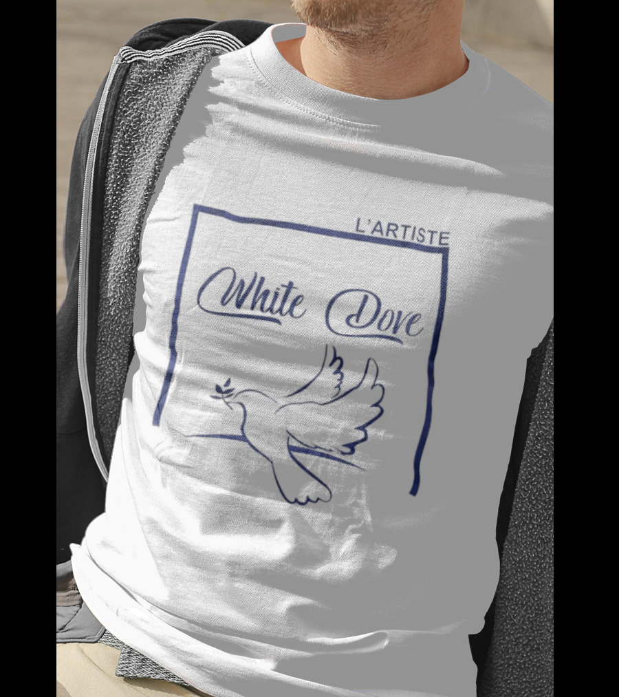 L'artiste White Dove T-Shirt