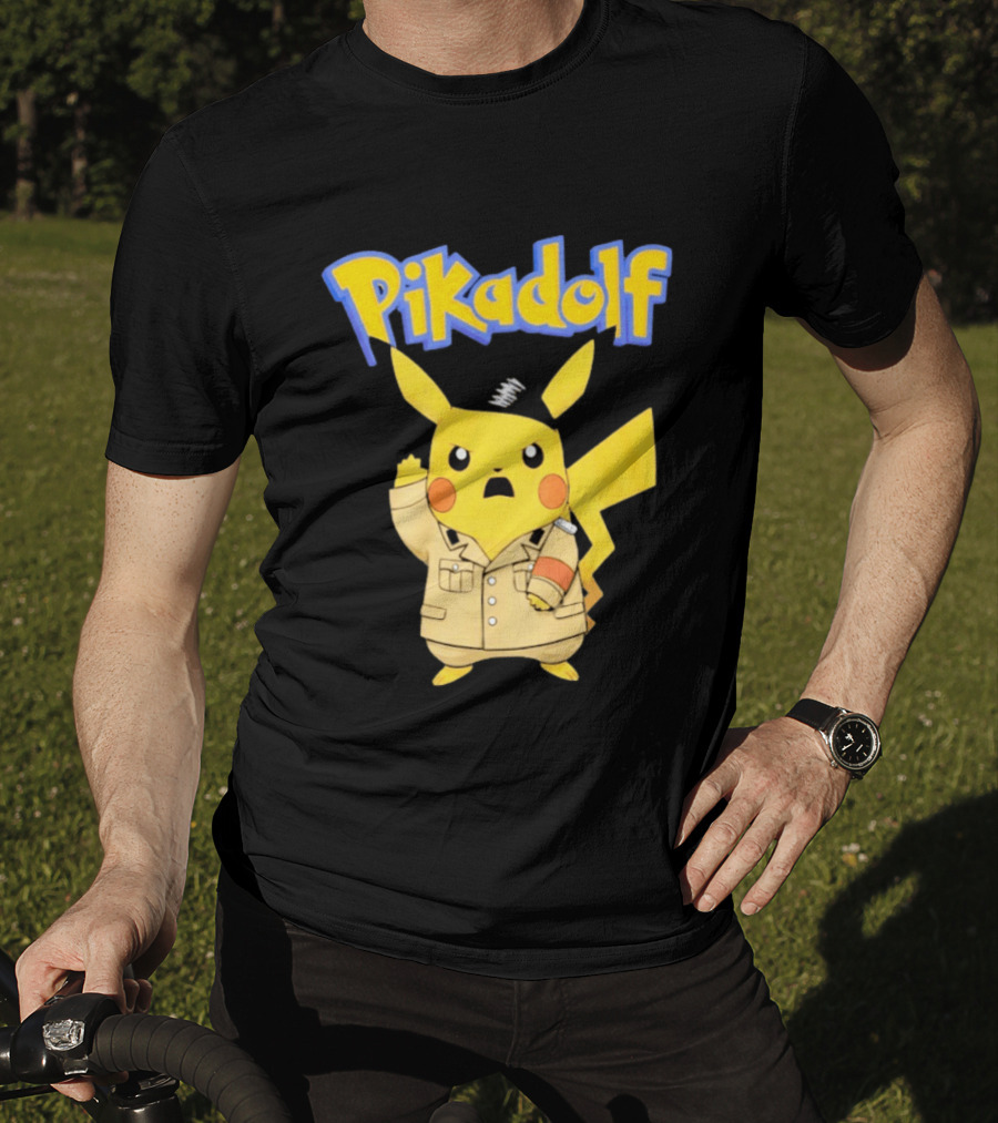 Pikadolf Pikachu Adolf Hitler T-Shirt