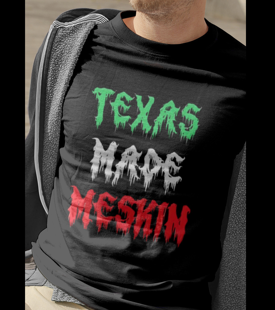Texas Made Meskin Mexican Flag T-Shirt
