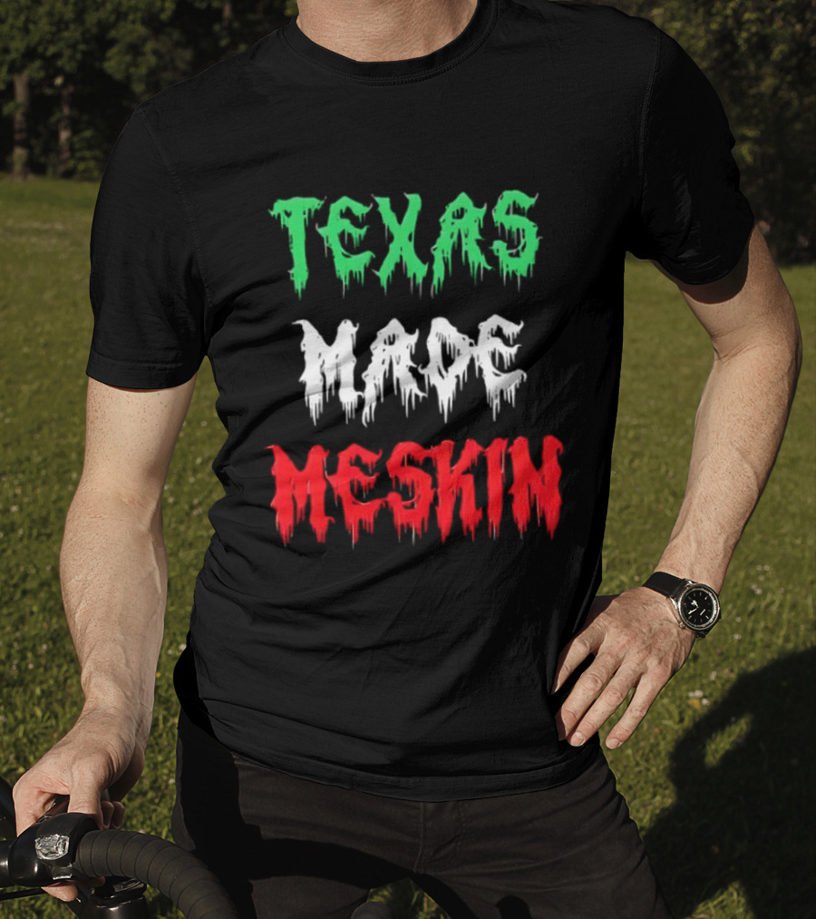Texas Made Meskin Mexican Flag T-Shirt