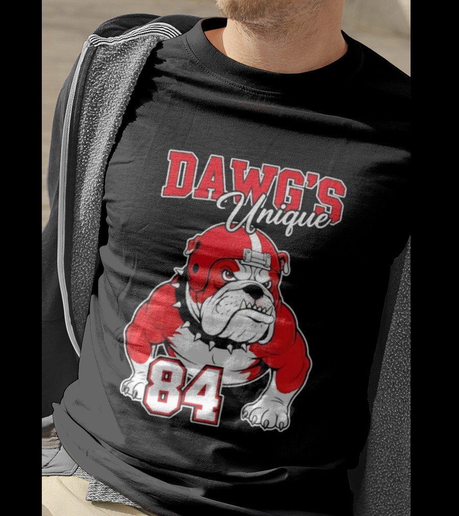 Ladd McConkey 84 Georgia Bulldogs Dawg's Unique Football Fan Gear T-Shirt