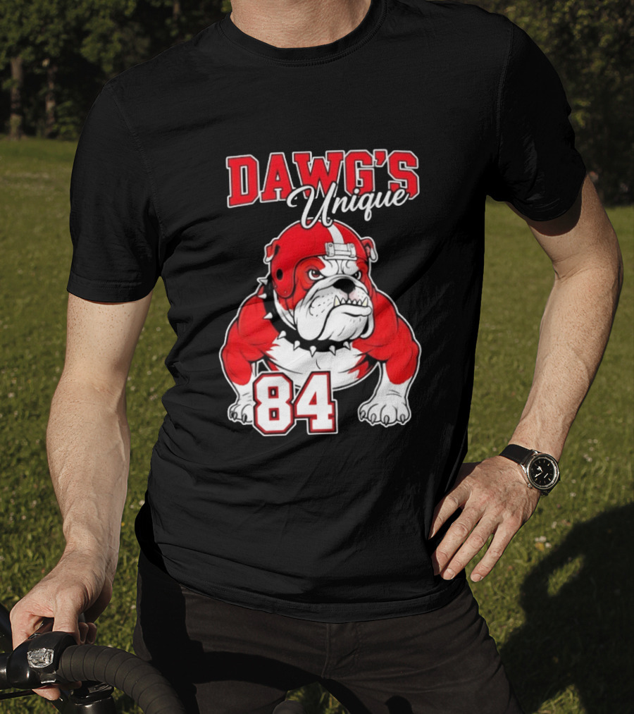 Ladd McConkey 84 Georgia Bulldogs Dawg's Unique Football Fan Gear T-Shirt