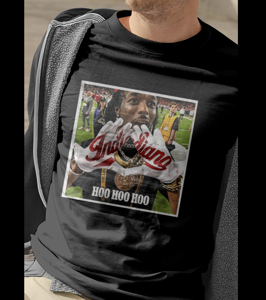 Indiana Hoosiers Hoo Hoo Hoo Football Game Day 2026 Lil Uzi Vert Rapper Meme T-Shirt