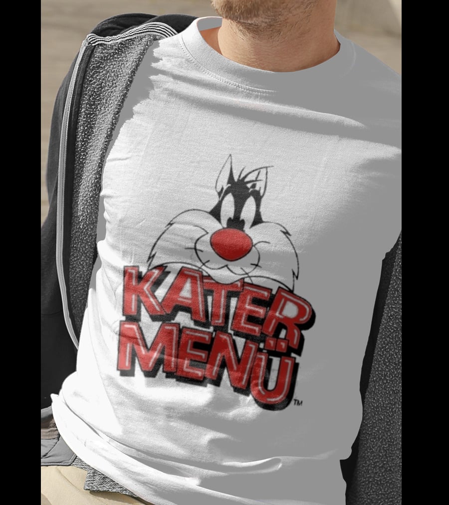 Kater Menü White Cat T-Shirt