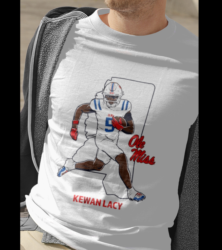 Kewan Lacy Ole Miss Rebels Football State Star Game Day 2026 T-Shirt
