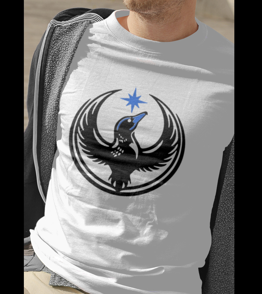 Minnesota Rebel Alliance Loon MN State Bird Political Resistance T-Shirt
