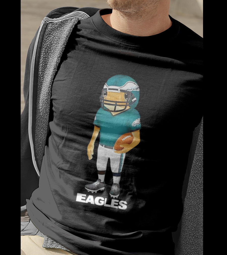 Bad Bunny X Philadelphia Eagles Concho Football Eagle Helmets T-Shirt