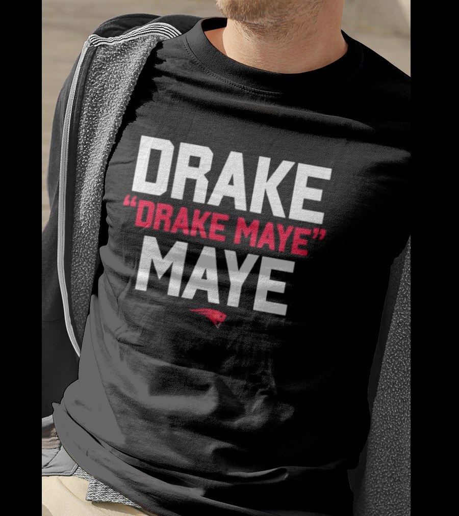 Drake Maye New England Patriots Football MVP T-Shirt