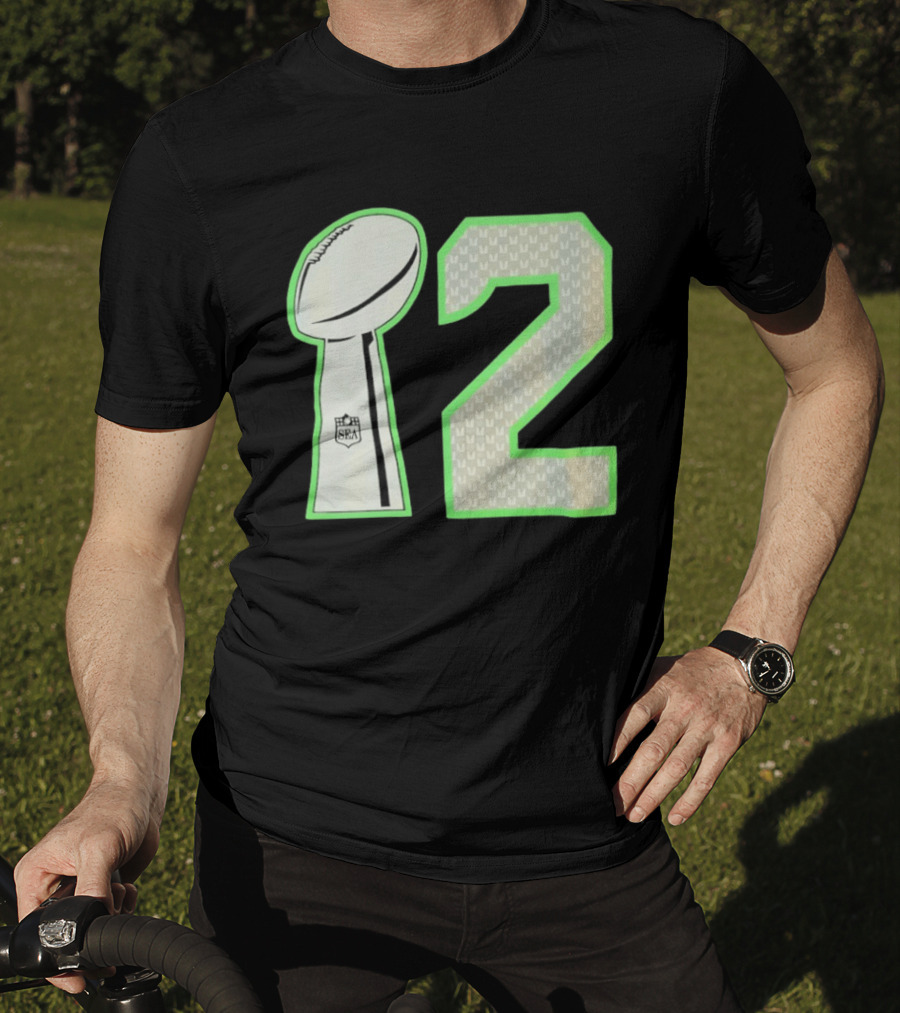 Seattle Seahawks SEA 12 Football T-Shirt