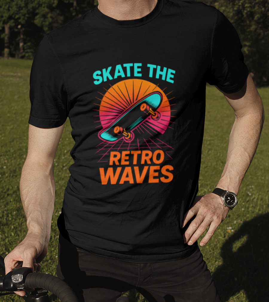 Skate The Retro Waves T-Shirt
