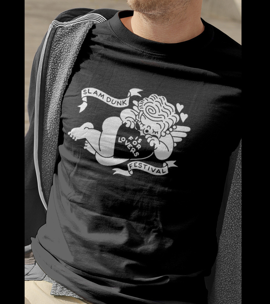 Slam Dunk Festival Cupid Is For Lovers T-Shirt
