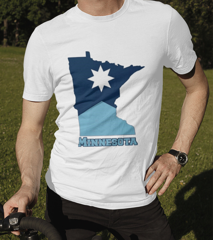 Minnesota Strong Star Map T-Shirt
