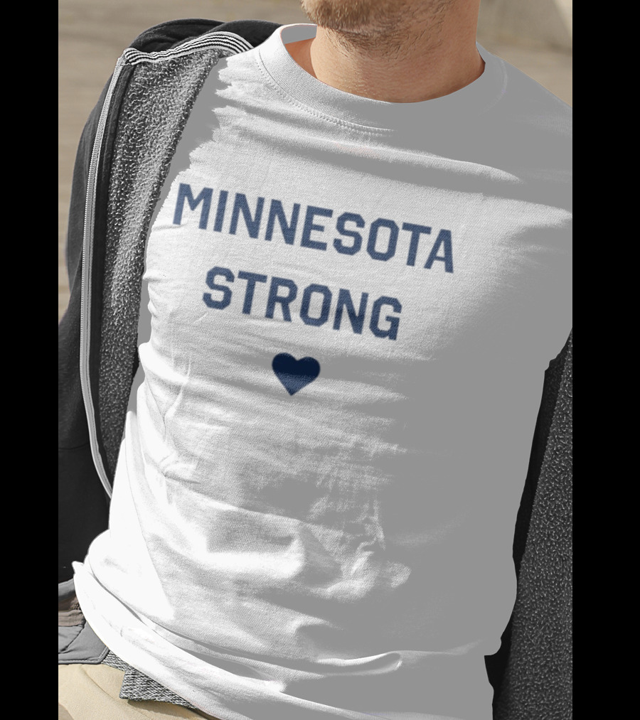 MINNESOTA STRONG Heart T-Shirt