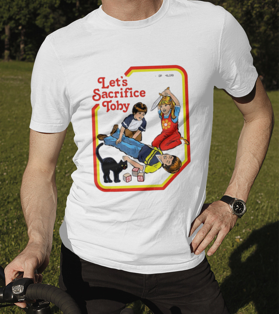 Let's Sacrifice Toby Steven Rhodes Retro Game T-Shirt