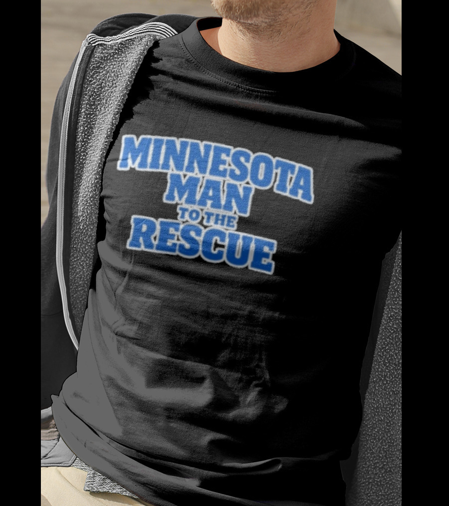 Minnesota Man To The Rescue Heroic Adventure T-Shirt