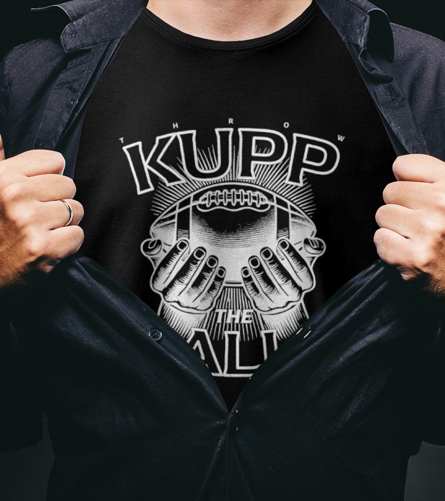 Cooper Kupp Throw Kupp The Balls Seattle Seahawks Football Game Day 2026 T-Shirt