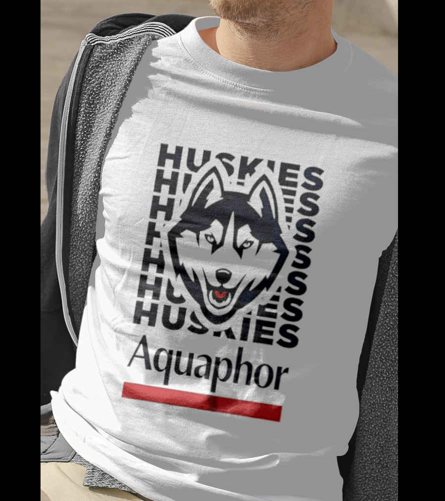 Uconn Huskies Basketball Aquaphor Huskies T-Shirt