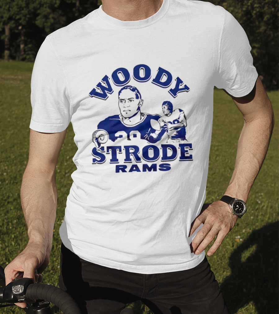 Los Angeles Rams Woody Strode Vintage Football Player T-Shirt