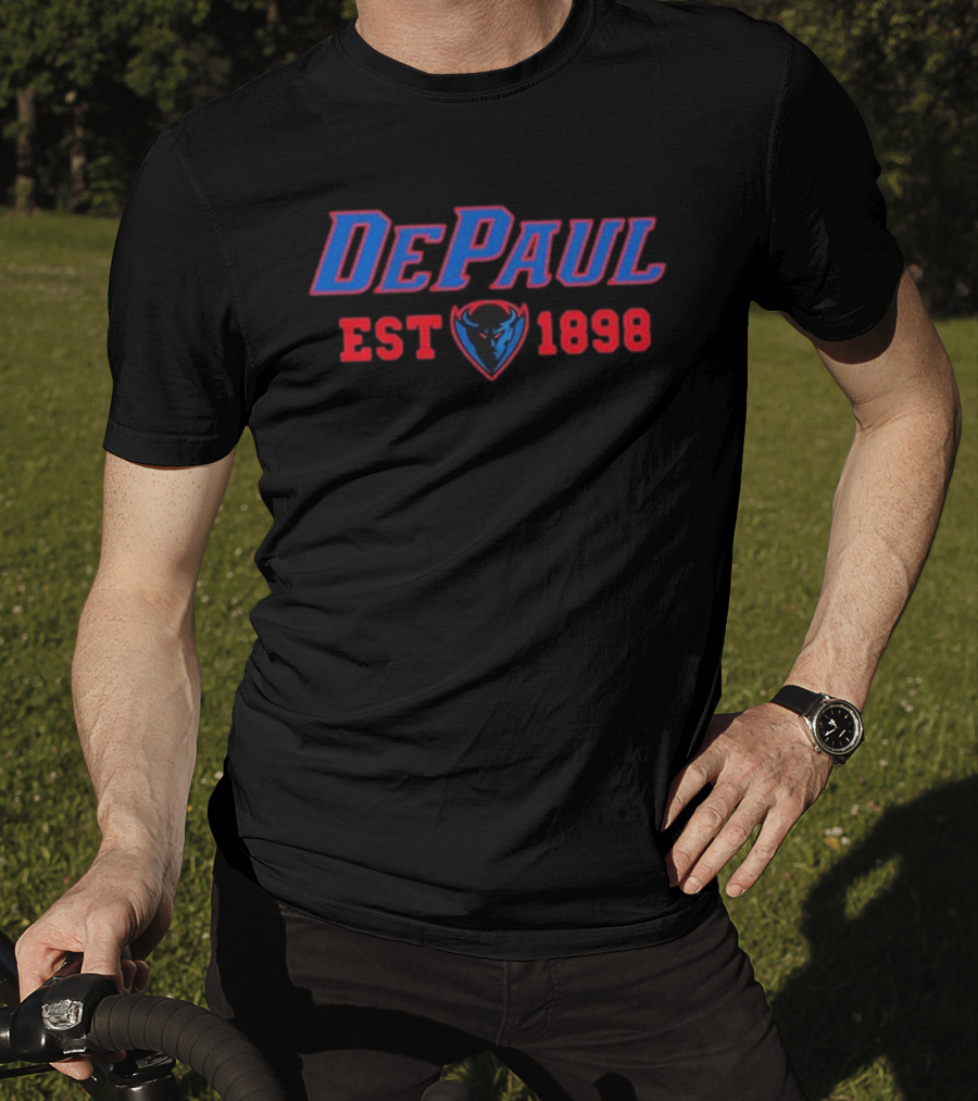 DePaul Blue Demons EST 1898 T-Shirt