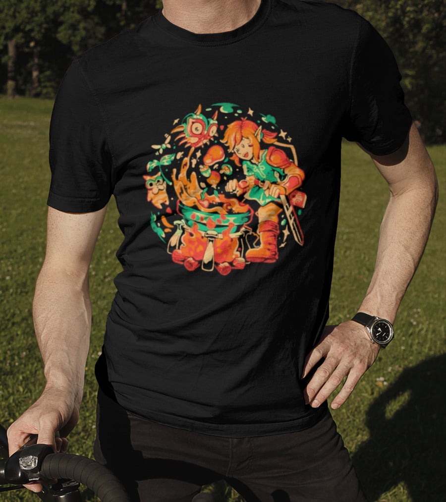 The Legend Of Stew Cooking Adventure Fantasy T-Shirt