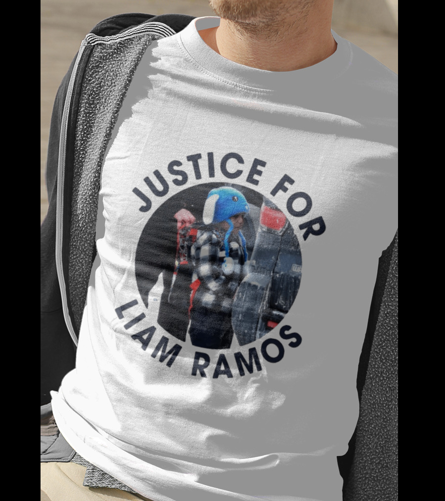 Justice For Liam Ramos Abolish Ice Protest T-Shirt