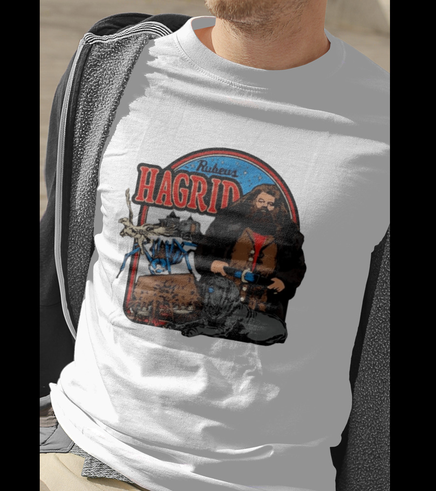 Rubeus Hagrid Aragog Buckbeak Fang Monster Book Of Monsters Hogwarts T-Shirt