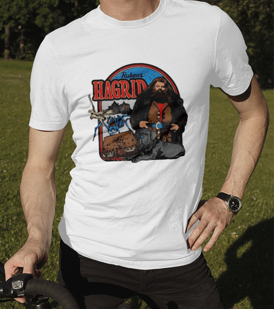 Rubeus Hagrid Aragog Buckbeak Fang Monster Book Of Monsters Hogwarts T-Shirt
