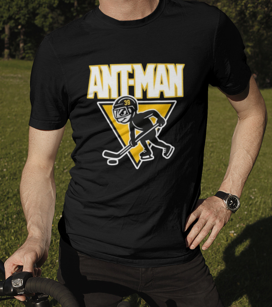 Ant Man Pittsburgh Penguins Hockey Player Number 39 T-Shirt