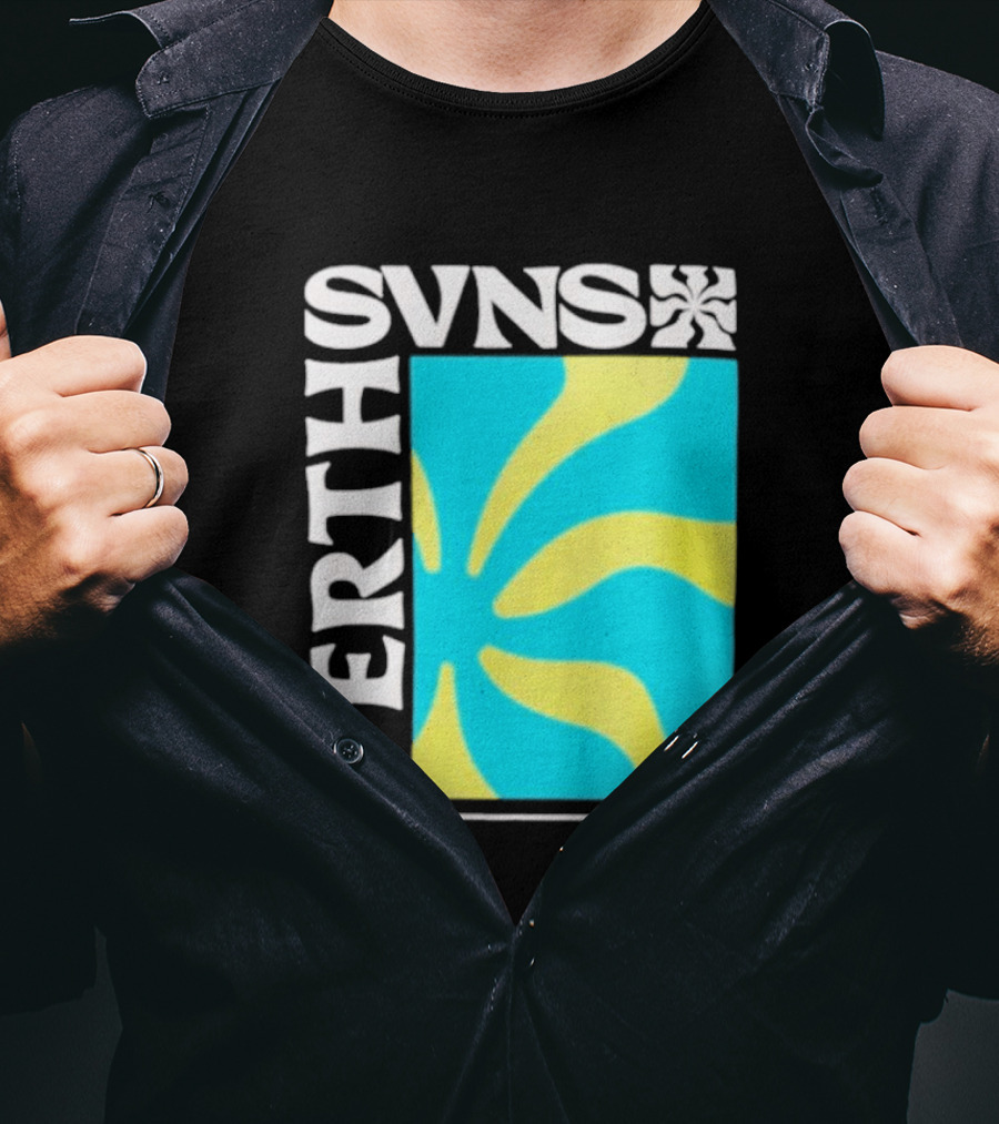 SVNS Perth 2026 Event 7 8 Feb Yellow Blue T-Shirt