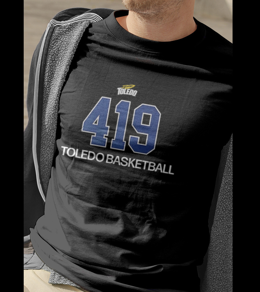 Toledo Rockets 419 Toledo Basketball T-Shirt