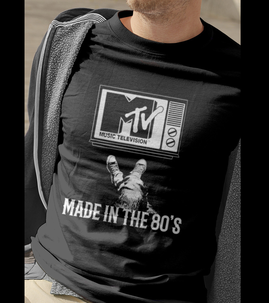 MTV Music Television Vintage Made In The 80's T-Shirt