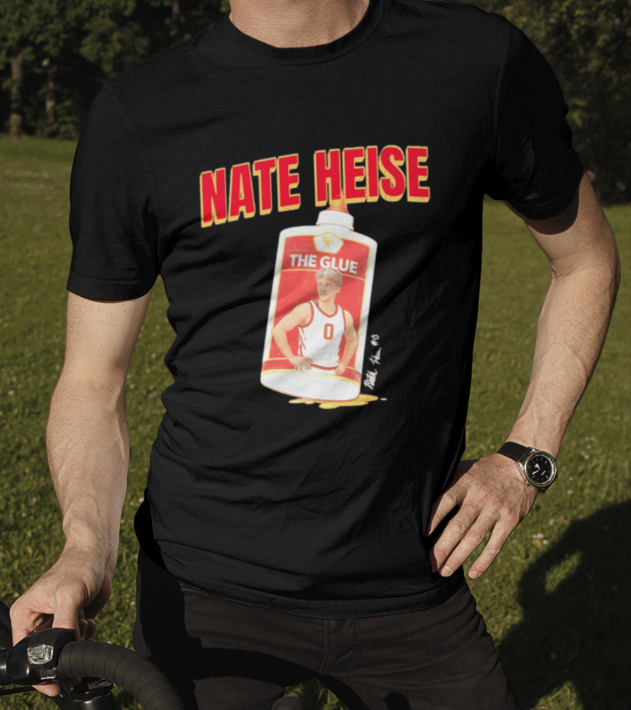 Nate Heise The Glue Bottle Basketball Player T-Shirt