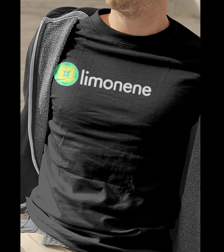 Limonene Citrus Slice Green Yellow T-Shirt
