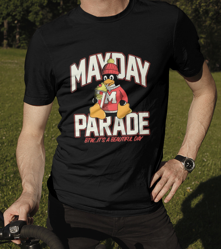 Penguin Mayday Parade BTW It's A Beautiful Day T-Shirt