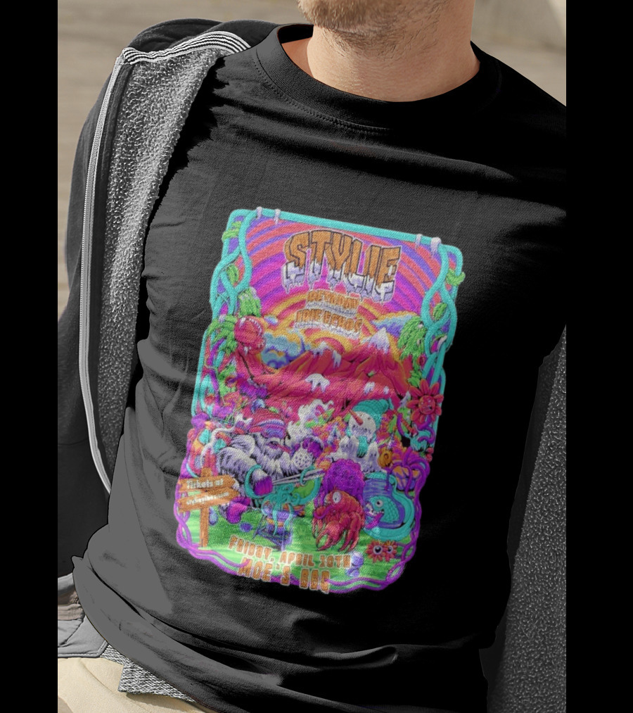 Stylie Beheading Idie Heads Live Moe's BBQ Englewood CO April 10 2026 T-Shirt