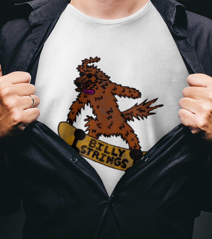 Billy Strings Skateboarding Dog T-Shirt