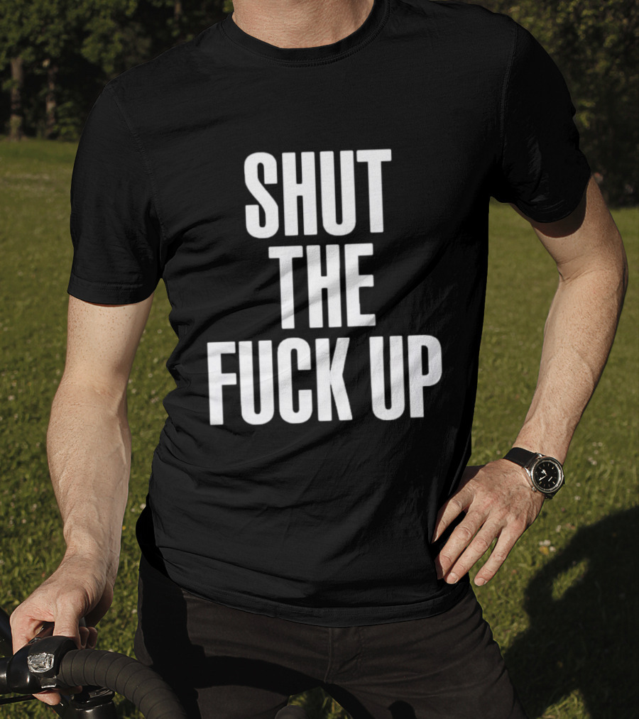 Shut The Fuck Up Black Pink Lisa T-Shirt