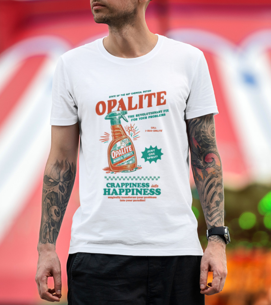 Opalite State Of The Art Chemical Potion Craftiness And Happiness T-Shirt