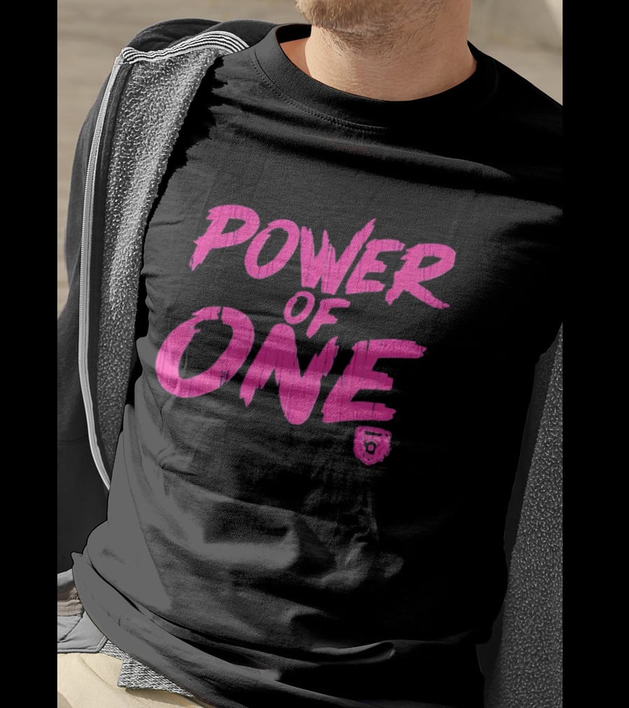 Power Of One Parkside Women's Basketball Pink Bear T-Shirt