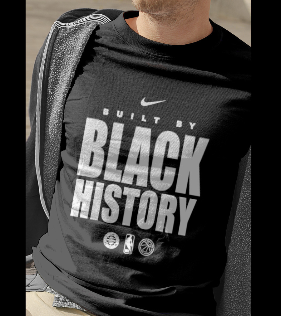 Nike Built By Black History San Antonio Spurs NBA T-Shirt