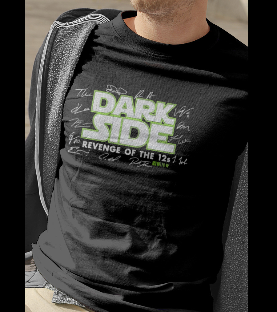 Seattle Football Dark Side Revenge Of The 12s Champions T-Shirt