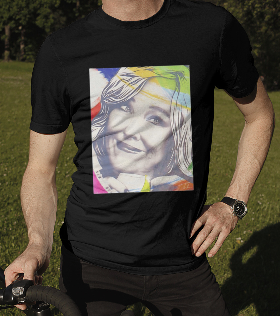 Catherine O'Hara Pop Art Style With Colorful Brushstrokes T-Shirt