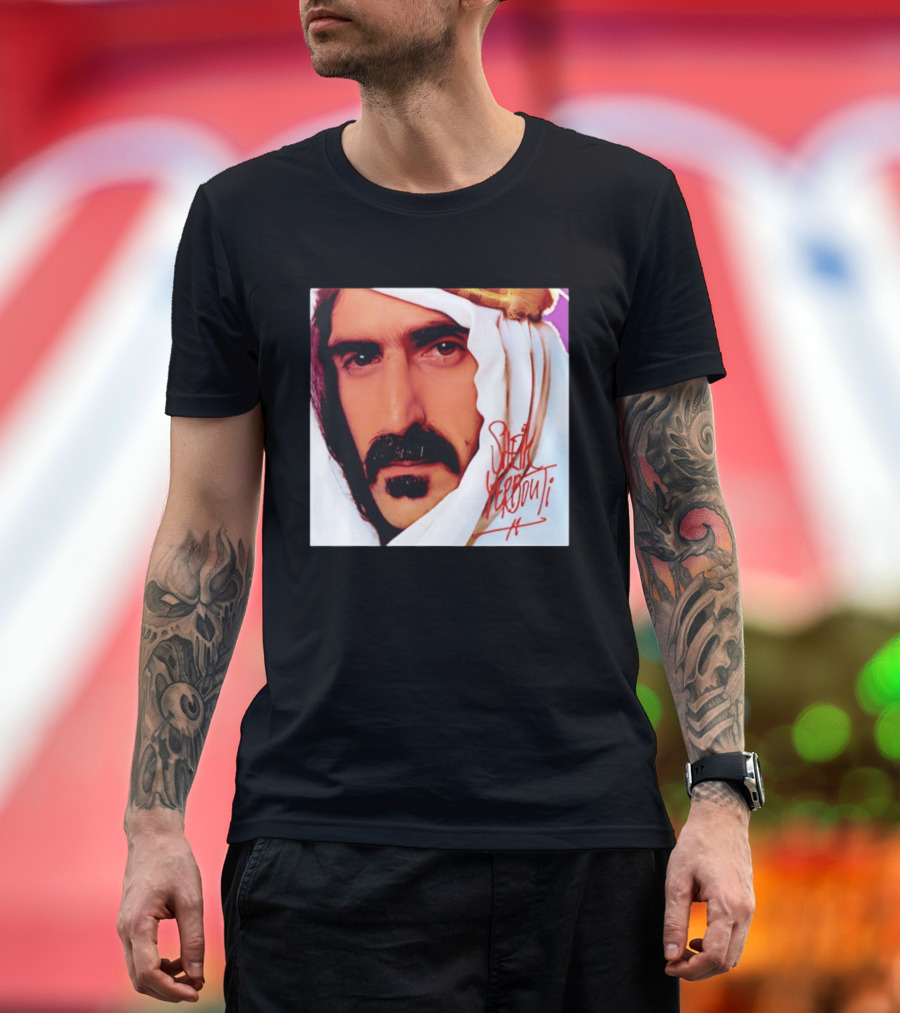 Frank Zappa Sheik Yerbouti 1979 Album Cover T-Shirt