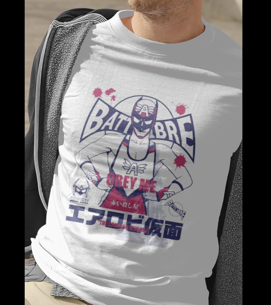 Obey Me The Crimson Murder Battlibre Japanese T-Shirt