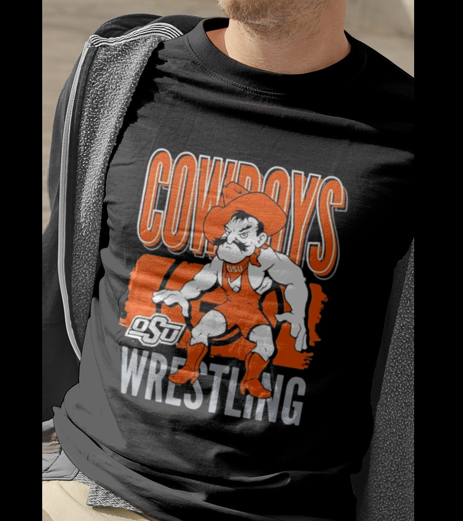 Cowboys OSU Wrestling Oklahoma State T-Shirt