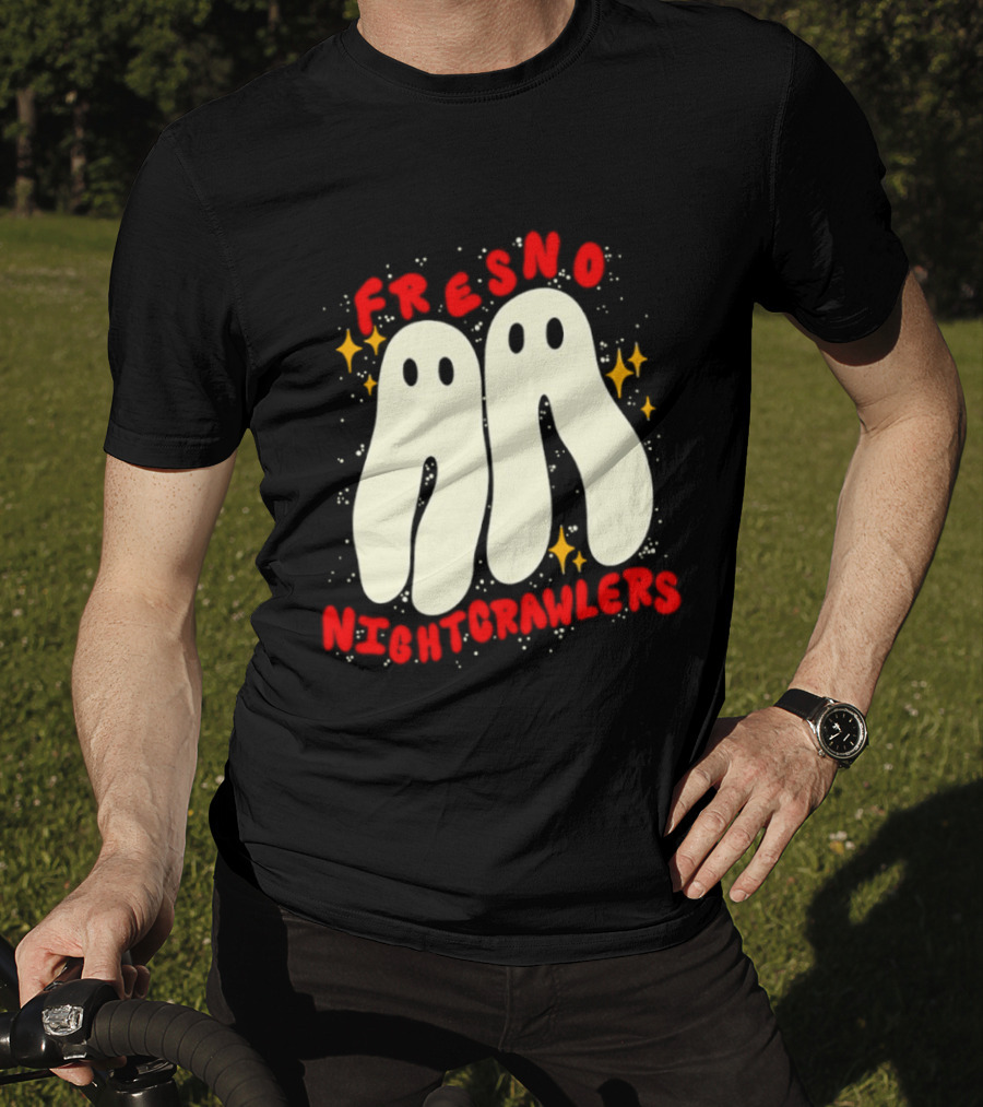 Fresno Nightcrawlers Ghost Legends Bright Starry Spirits T-Shirt