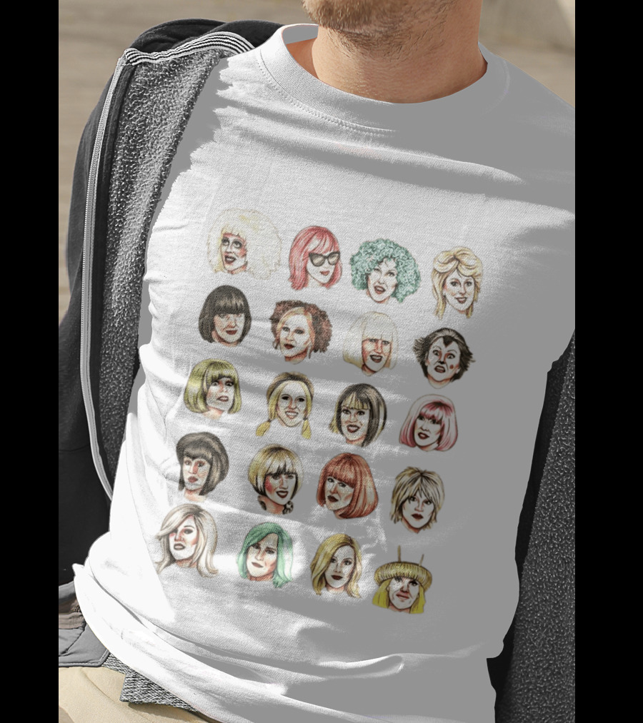 Wigs Of Moira Rose Iconic Hairstyles Collection T-Shirt