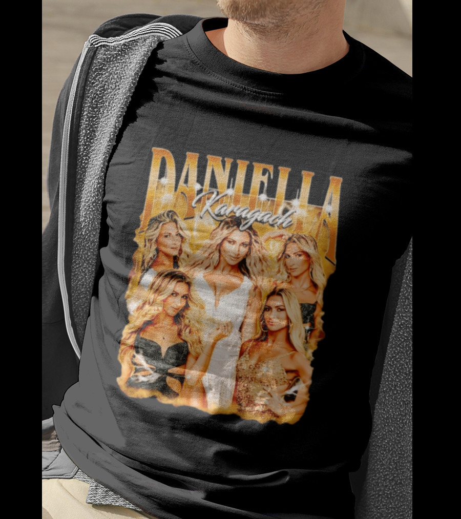 Daniella Karagach Bootleg Glam Look Sparkle T-Shirt